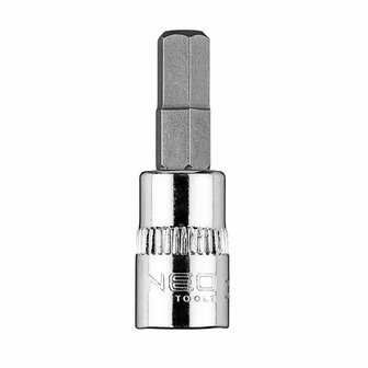 Bit dop 1/4 H6 (inbus) 37mm lang