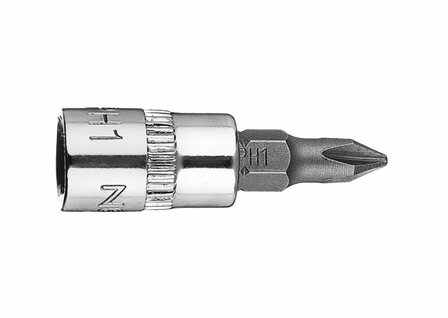 Bit dop 1/4 PH1 37mm lang horrizontaal
