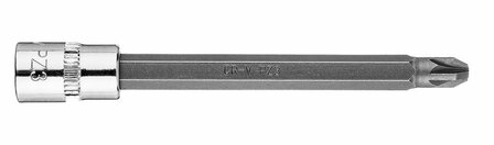 Bit dop 1/4 PZ3 87mm lang horizontaal