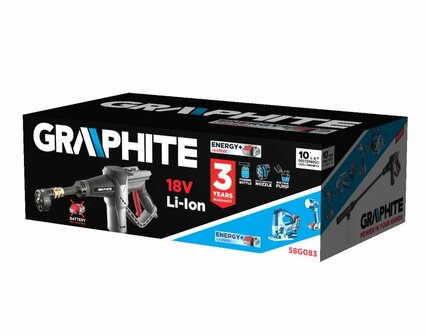 Hogedrukreiniger 18v Li-Ion ENERGY+ doos