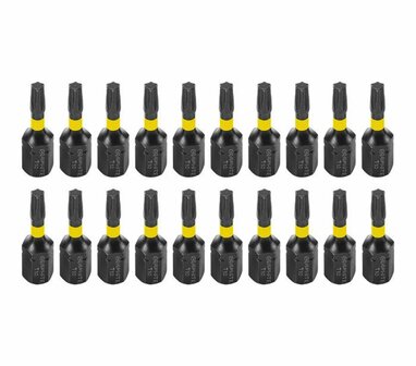 Impact bit TX10 x 25 mm, 20 st 