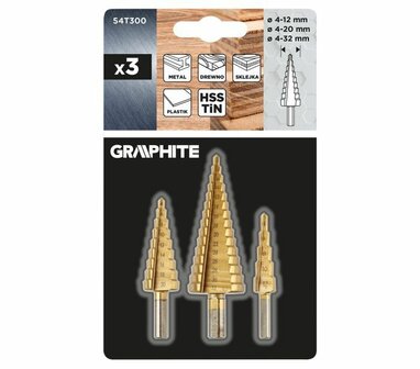 Trappenborenset 3 dlg verpakking