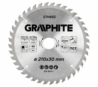 Cirkel Zaagblad 210x30x2,0x40T