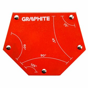 Magnetische Laswinkelhaak 45/90/75/135gr groot
