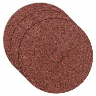 Fiber Schuurpapier 125mm K80 Korund 3
