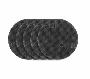 Cirkel Gaas schuurpapier 180mm 5x K120