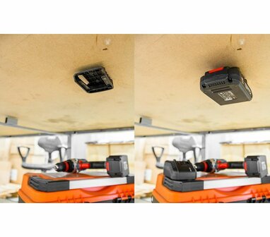 Batterijhouder foto