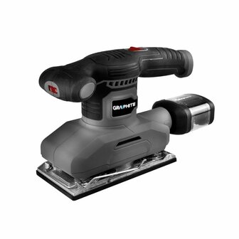 Graphite vlakschuurmachine 240watt koolborstel loos