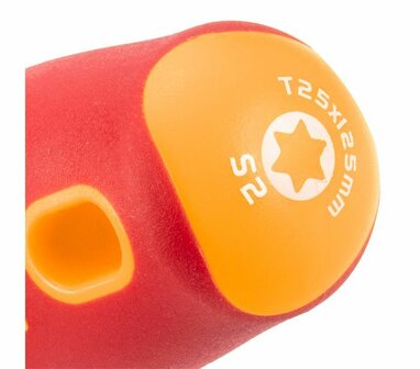 Schroevendraaier TX25x125mm,1000v kop