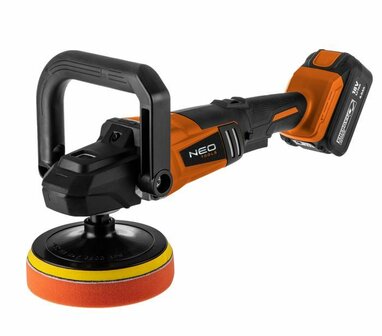 Polijstmachine 18V Li-Io Energy + accu