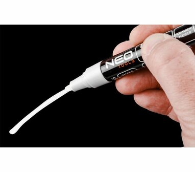 Permanent Marker Dik Wit 12 Stuks alu wit