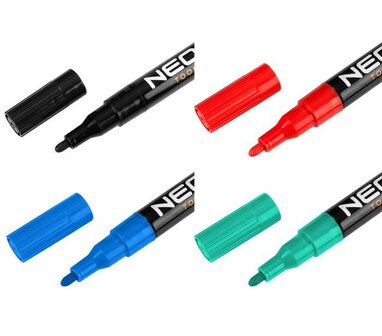 Permanent Marker Smal Kleur 4x kleuren
