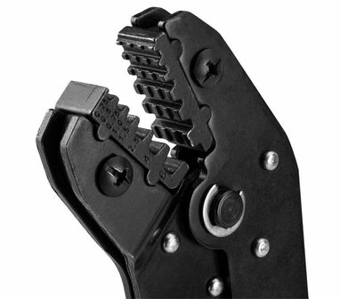 Krimptang 250mm gebogen 0,25 - 6 mm2 bek