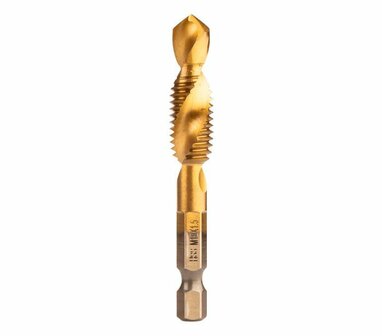 Draadtap boor M10 bit aansluiting
