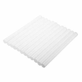Lijmpatroon Wit 250mm 11,2mm 12 stuks