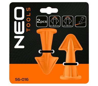 Silicone spatulas 2 pieces, 6.5R, 10R verpakking