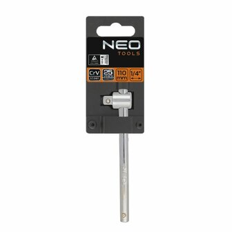 Neo T-Sleutel 110mm, 1/4 aansluiting verpakking