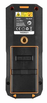 Afstandmeter 60 meter IP54 achter