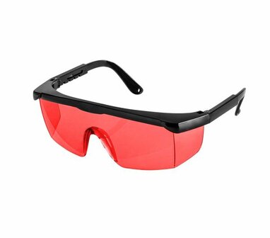 Laser zicht verbeterende bril rood