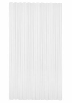 Lijmpatroon Transparant 250mm 11,2mm 12 stuks