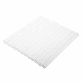 Lijmpatroon Transparant 250mm 11,2mm 12 stuks s1