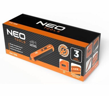 NEO Snoerloze schroevendraaier, usb-c verpakking