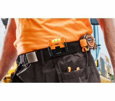 Waterpas mini magnetisch clip