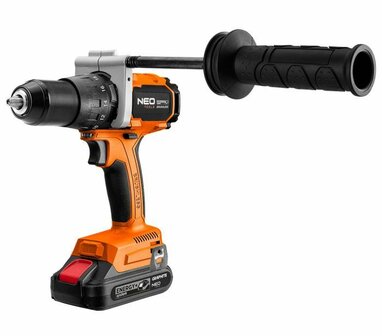 Boormachine met klop functie 100Nm 18v Li-Ion E+ accu