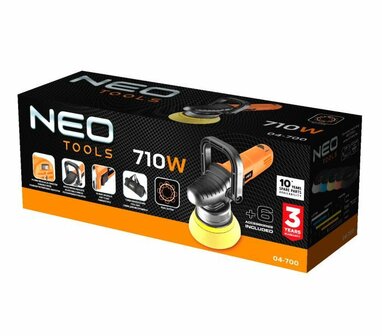 NEO  Polijstmachine 230 v 710 Watt doos
