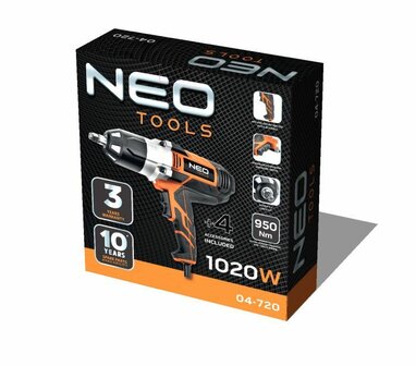 NEO  Slagmoer machine 950Nm 1020Watt doos
