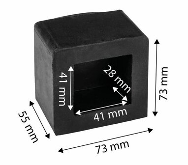 Mokerdop 1,25 kg maten