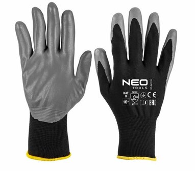 Werkhandschoen ntrylemx-coated polyester