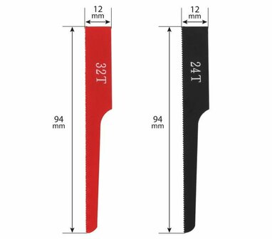 24T en 32T zagen voor 14-034, set van 10 stuks. stuks