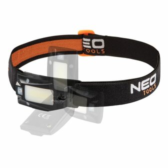 Hoofd/Zaklamp CREE XPG3 LED Bewegingssensor