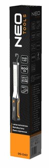 Werklamp 300lm COB 2 in 1 op Accu doos