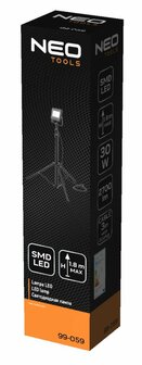 Bouwlamp 30 watt LED op statief doos