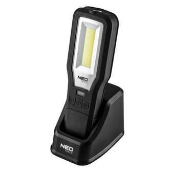 Werkplaats Lamp 550lm met laad station