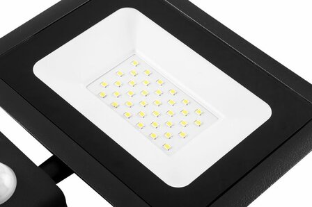 Bouwlamp 30W met Bewegings Sensor led