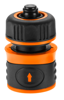 Koppelstuk 1/2&quot; met STOP NEO