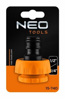 Krraan Koppeling 1/2&quot; - 3/4&quot; NEO verpakking