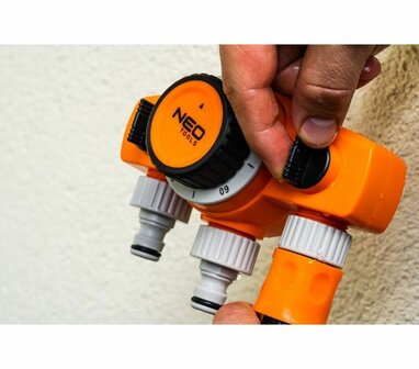 3 Voudige Water-Timer NEO open
