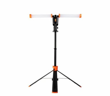 Dubbele lamp 360 graden 2x4300lm staand