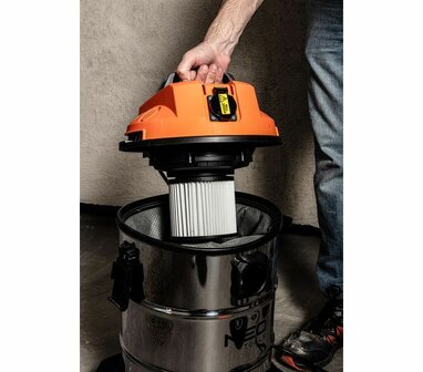 NEO Droognat stofzuiger 1400watt 30 liter foto