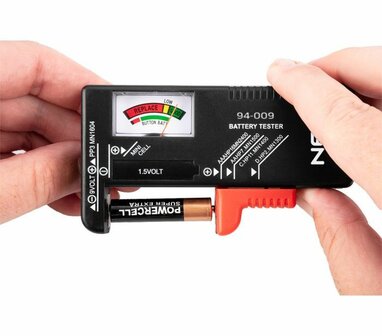 Batterij en accu tester aa