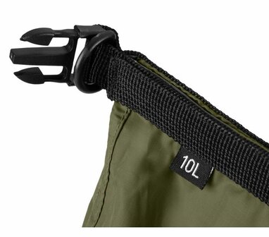 Waterdichte tas 10L open