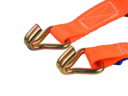 Ratelspanband met J-haken 2m/2T/35mm haken