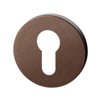 Cilinder rozet 50x6mm Bronze Blend