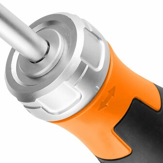 Neo Ratelschroevendraaier en bitset 12-delig r