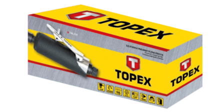 Topex pneumatische dremel doos