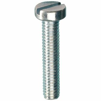 Metaalschroef ck M2x12mm ijzerverzinkt